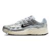 Nike P 6000 Biały Metaliczny Srebrny Płaski Srebrny Czarny Sneakersy CD6404-105