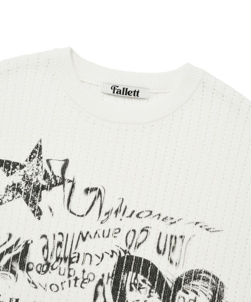 FALLETT Rock Mood Summer Knit Ivory