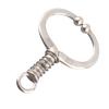 Cattle Nose Ring Stainless Steel Cattle Nose Clamp Bull Cow W Spring Nose Ring for Farm Breeding Accessory