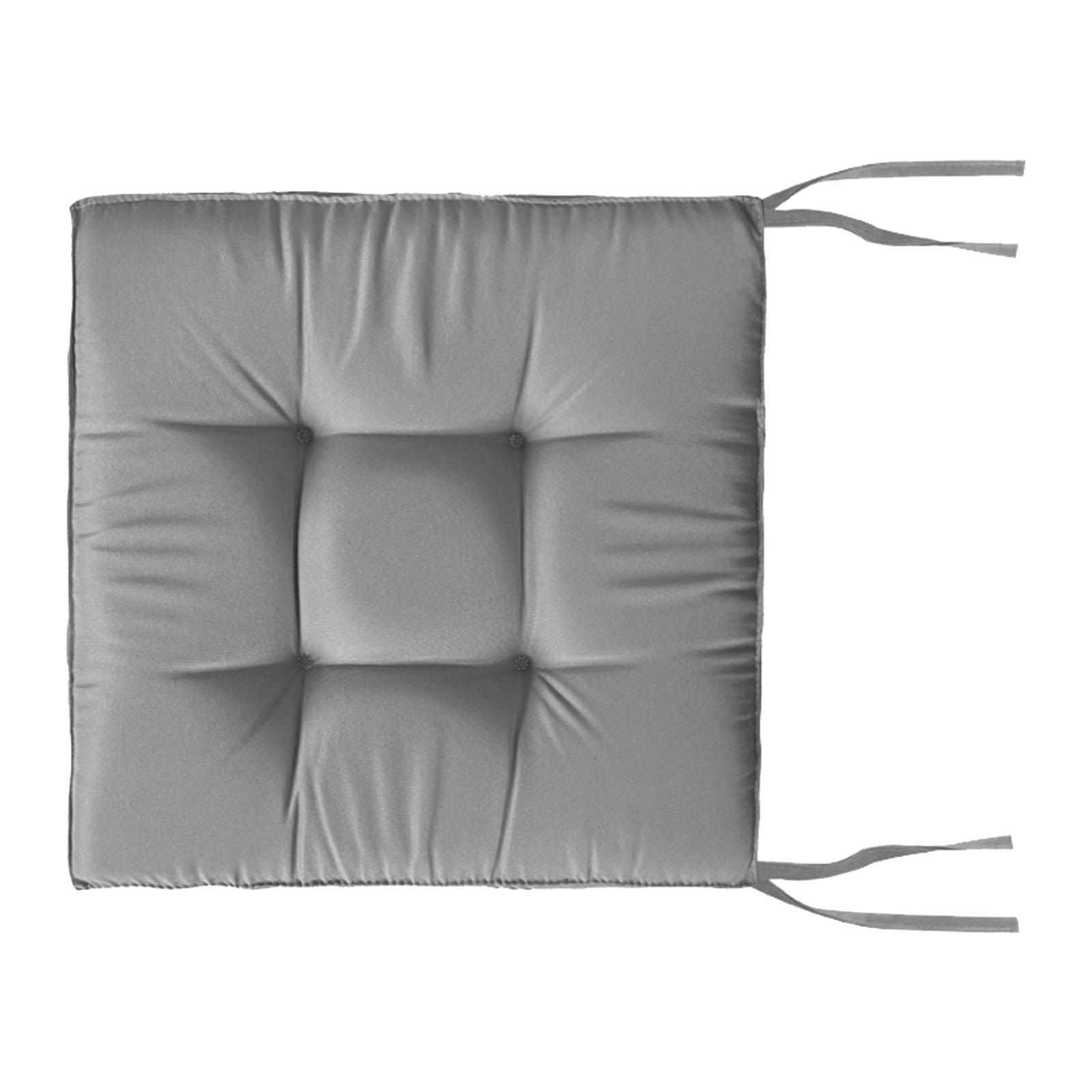 

Reinforced Tatami Mat Cushion 45cm x45cm Polyester Material Ergonomic Support for Floor Seating Indoor Outdoor Decor темно-сірий колір