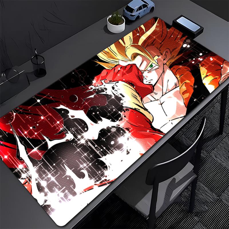 Gaming Mouse Pad Dragon Ball Office Carpet Mouse Mats Gamer Rug Desk Accessories Computer Table Pads PC Large HD Anime Mousepad