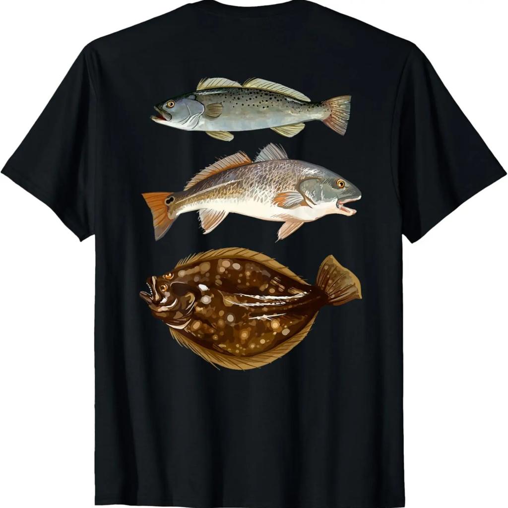 Texas Slam _ Florida Slam _ Carolina Slam Fishing T-Shirt