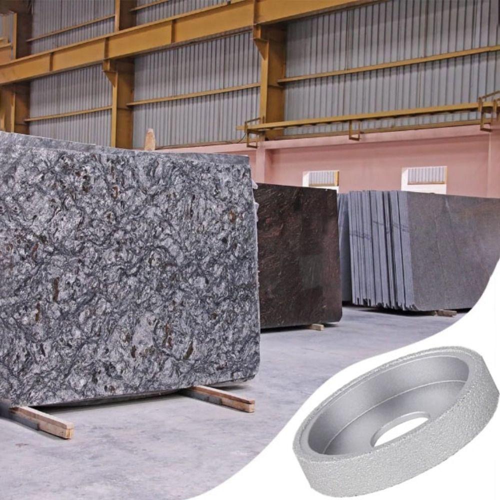 Parallel Edge Grinding Head Vacuum Brazed Grinding Disc Lapidary Polishing Tool  Jewelry