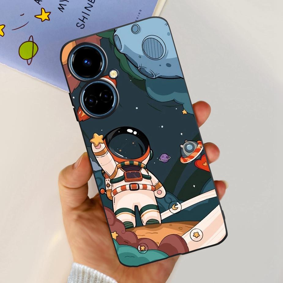 For Tecno Camon 19 Neo Case CH6i New Fashion Painted Cover Soft Silicone Phone Case For Tecno Camon 19 Pro 5G Camon19 Neo Bumper