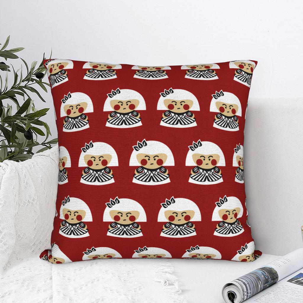 Las Meninas Velazquez Mari Barbola Pillowcase Printed Fabric Cushion Cover Cute Chibi Art Throw Pillow Case Cover Seat Wholesale