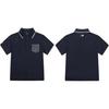 New MLB Polo Shirts Men's Dark Blue 31TSQN131