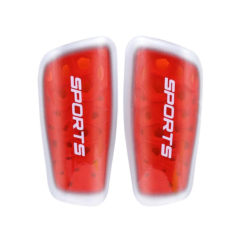 

TEMU Transparent Football Shin Guards for Adults & Children - Protective Sports Gear