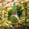 UV Resistant Fruit Support 10Pcs Watermelon Sling Nets, Weatherproof Reusable Melon Holder Space Saving Vine Mesh, Hammocks for Cantaloupe Cucumber
