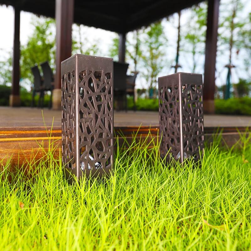 Pailide Solar LED Hollow Outdoor Landscape Lamp (4-Pack)