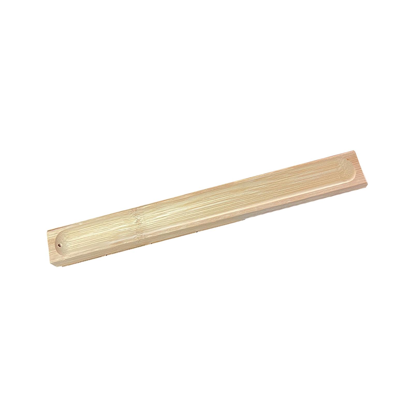 

Wood Incense Holder For Sticks With Adjustable Angle, Incense Stick Holder With Ash Catcher,Stick Incense Burner One Size жёлтый