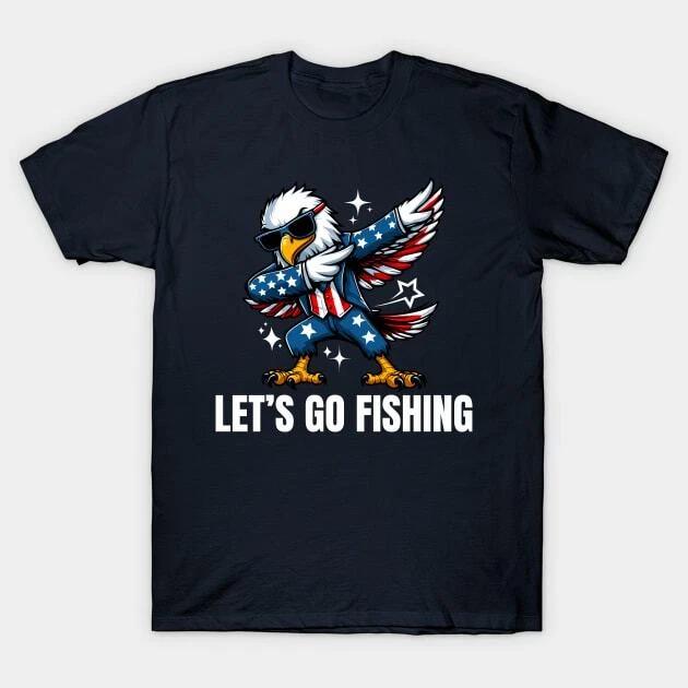 Let s Go Fishing Made in Australia T-Shirt S