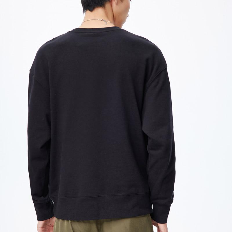 Dickies Solid Color Casual Simple Hooded Long Sleeve Pullover Sweatshirt Men Sweatshirt Black DK010945BLK