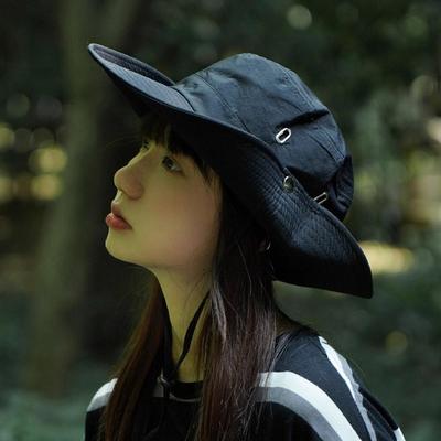 Sofos Mesh Hiking Hat (Black) Safari Hat