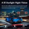 New 1080P 3 Channel Dash Cam Video Recorder Three Lens Front Back Left Car Camera with Rear View DVR Black Box Car Accessories