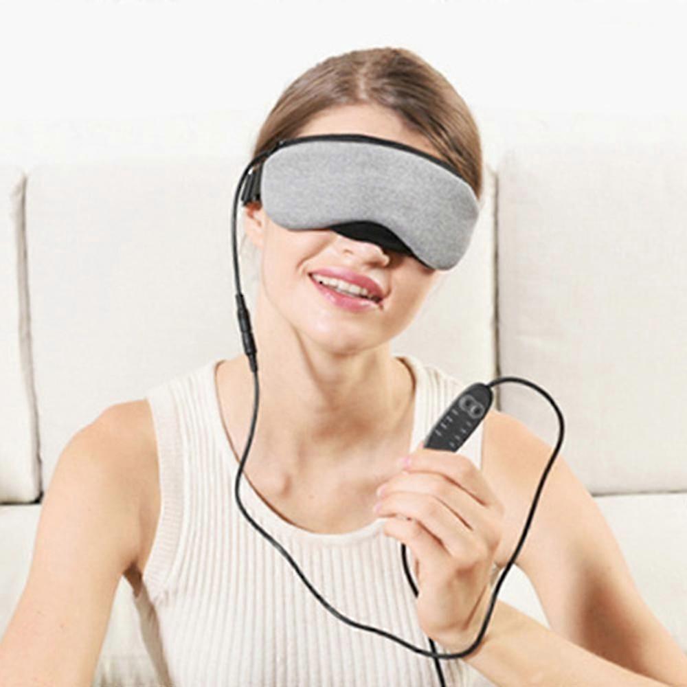 1 Pcs Portable Cold And Hot Usb Heated Steam Eye Mask + Reusable Ice Gels For Sleeping