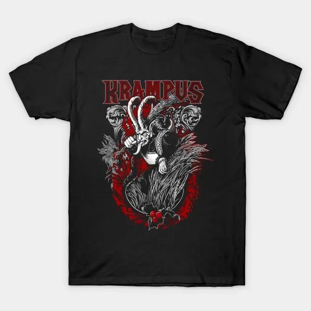 

Unique Krampus TShirt 100 Cotton ONeck Summer Short Sleeve Casual Mens Tshirt Size S3XL S