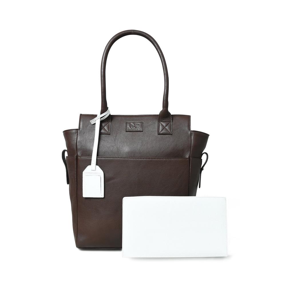 MaheTri Sac Cabas en Cuir Marron Charme Châtaigne Pour Femmes, Conçu Pour Un Usage Quotidien
