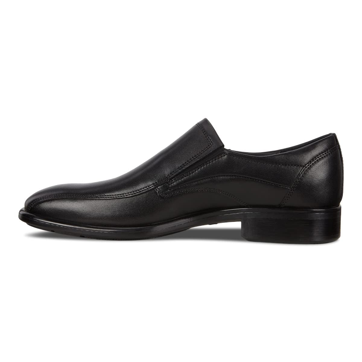 

ECCO Men s Genuine Leather Business Slip-On City Tray, Black, Size 28.0 cm, 3E