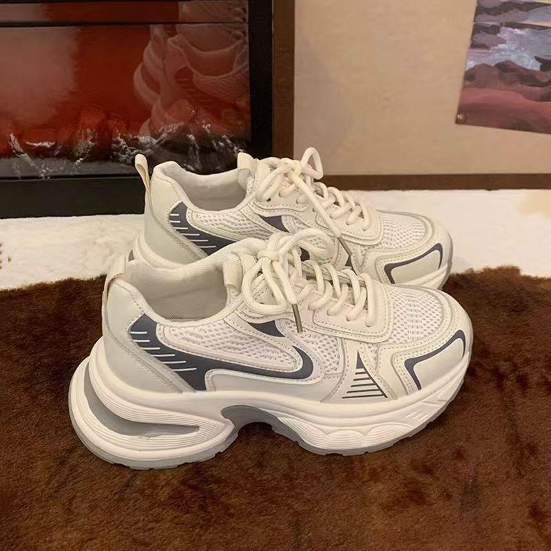 Women'S Fashion Sneakers  New Casual Running Sneakers Design Luxury Women'S Shoes Breathable Tennis Shoes Platform Shoes