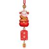 Traditional Car Ornament Resin Lucky Prosperity Wealth Gift For Vehicle Interior Decor