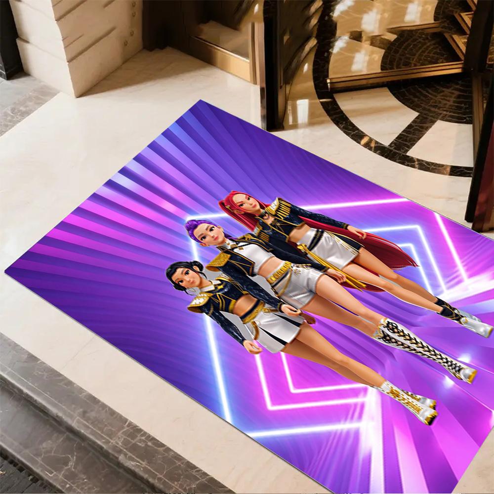 Bad Girls Club Floor Mat Design for Game Room Outdoor Foyer Decorate room Antislip Carpet Decorate Offices Birthday/Christmas Gift