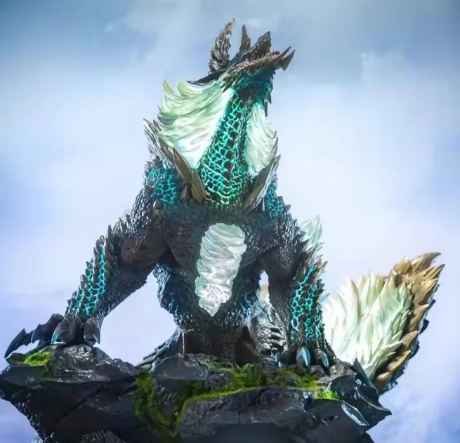 

[USED] Monster Hunter Zinogre Figure 28cm