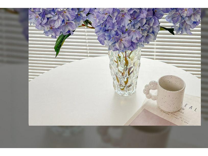 3D Printed Lisa Hydrangea Artificial Flowers, 144 Pieces for Floral Arrangements, Weddings, DIY Decorations, or Simulation Displays.