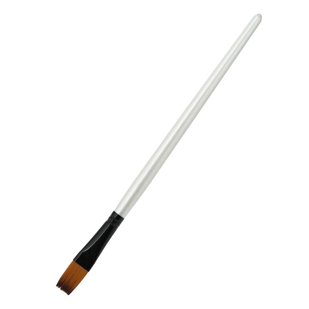 12PCS Pearl White Paintbrushes Nylon Hair Painting Pen Paint Brush Set  Acrylic Art Creation