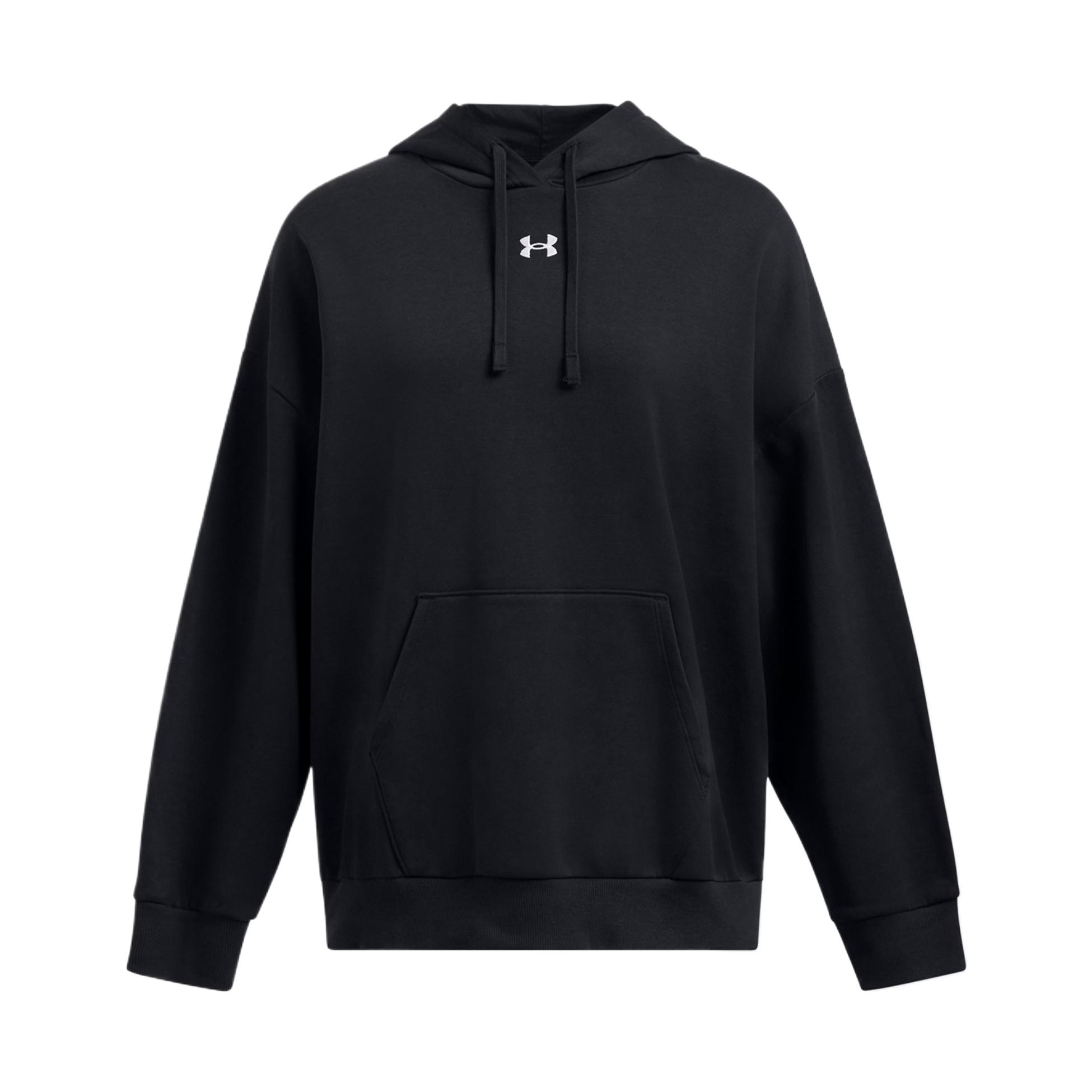 

Under Armour Удобное Мягкое Модное Однотонное Универсальное Худи Женские худи Черный 1386464-001 L