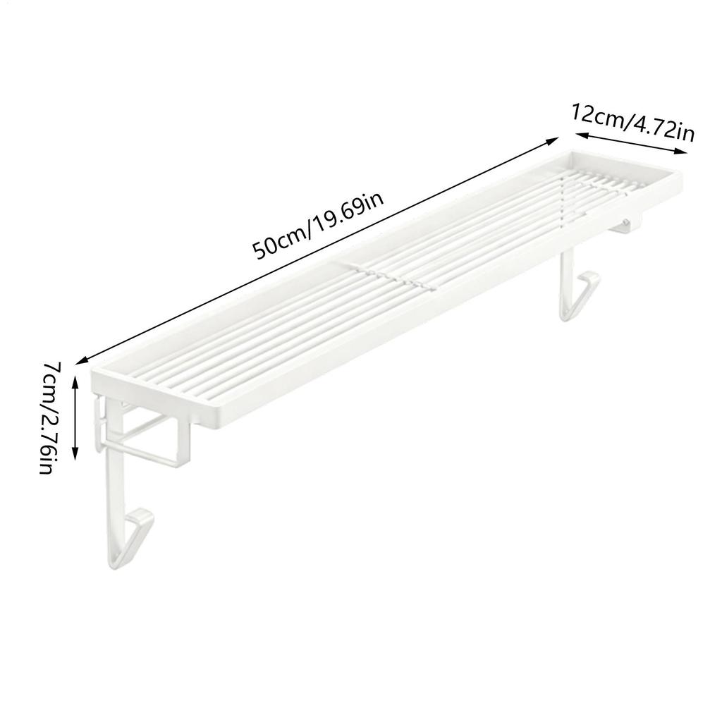 Radiator Cover Shelf Iron Storage Rack No Drilling Heat-resistant Radiator Top Cover For Hotel Dorm Bedroom Bathroom Kitchen