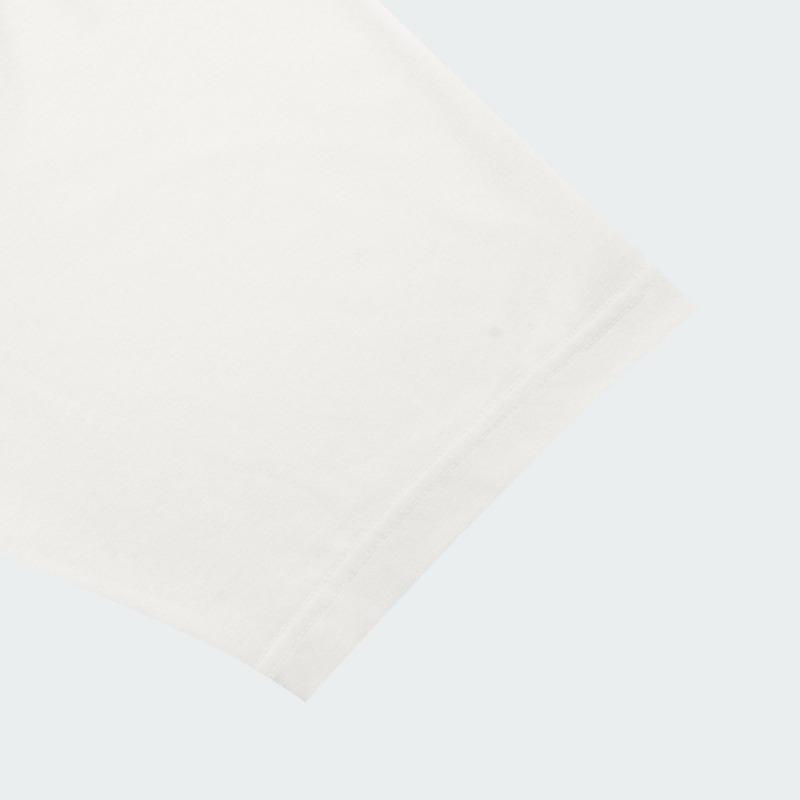 adidas × Les Mills Unisex Letter Print Crew Neck Loose Fit Short Sleeve T-Shirt Cloud White KF8844