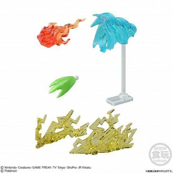 SHODO Pocket Monsters Pokemon 6 Set of 5 Types Sold In a [Complete (complete)] Not Box.