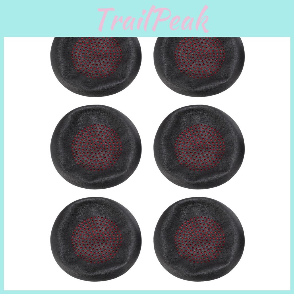 3 Covers Earpad Pairs Headphone Fit For Voyager Focus B825 4210 4220 Headset Protein Leather Ear