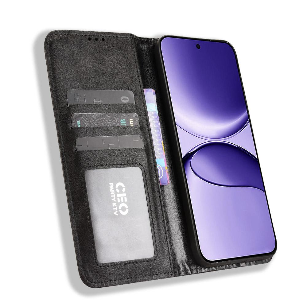 For Xiaomi Redmi Turbo 4 Pro 5G Leather Case Wallet Stand Retro Texture Phone Cover