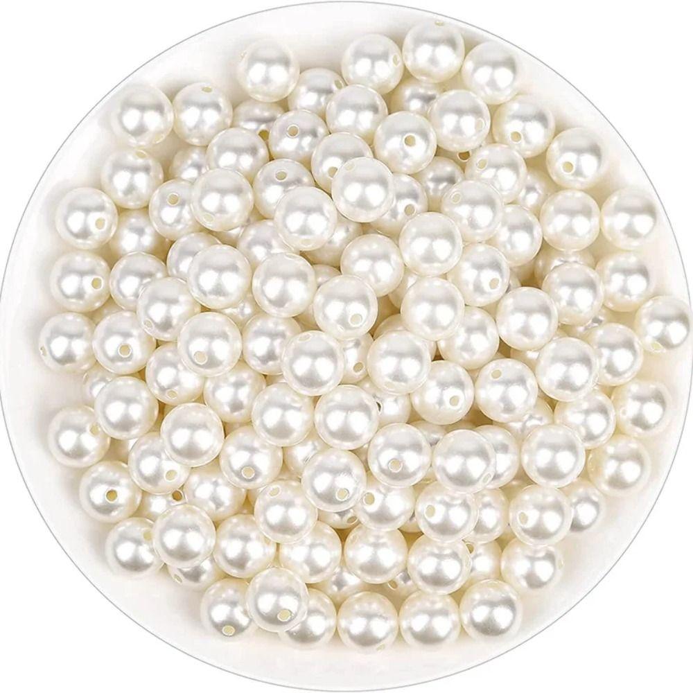 20-300Pcs 3-14mm ABS Pearl Beads High Gloss Craft Pearl Beads  Phone Case Decoration