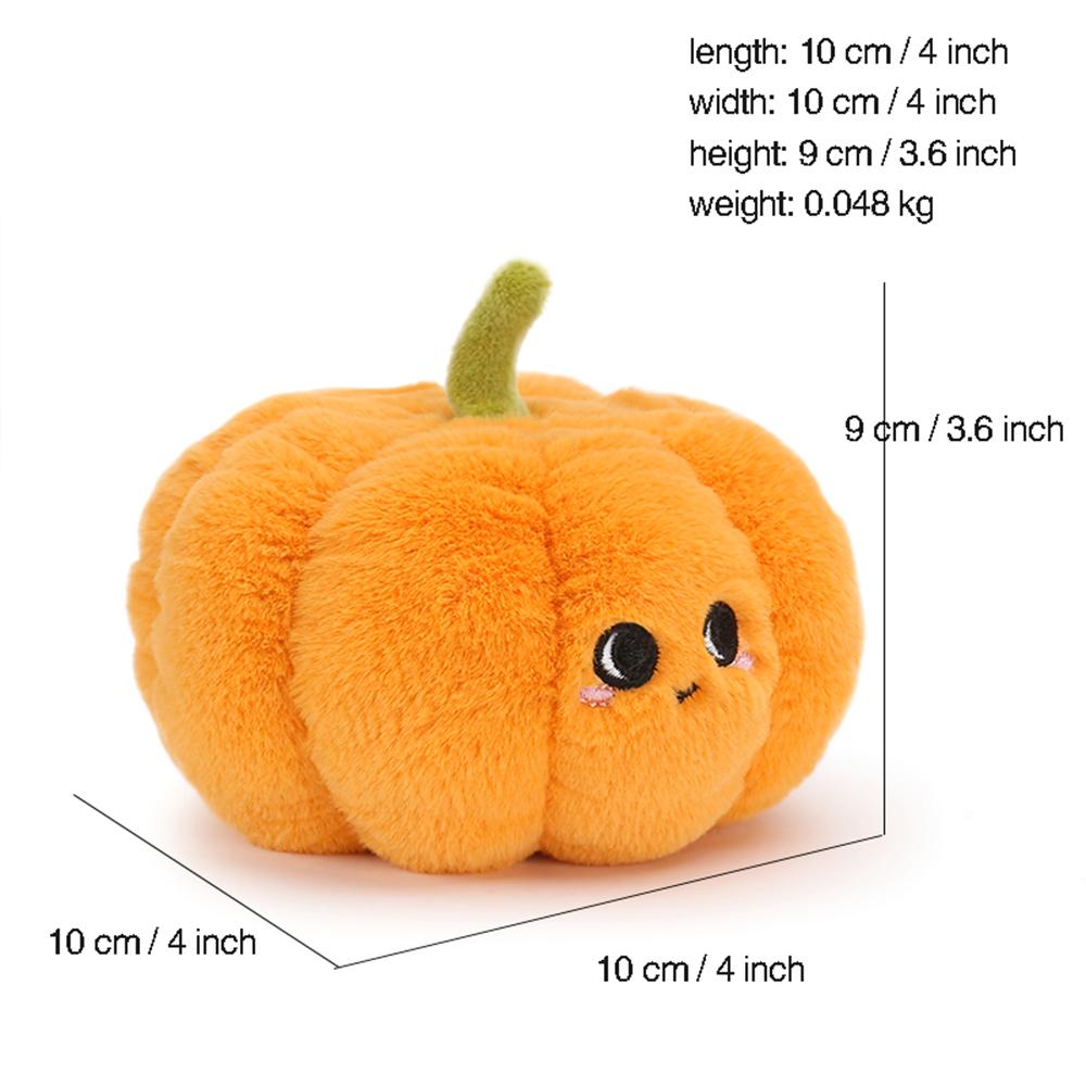 1PC Simulated Stuffed Fruit And Vegetable Soft Cute Cartoon Plush Toys Lemon Pumpkin For Baby Kids Appease Soother Toy Gifts