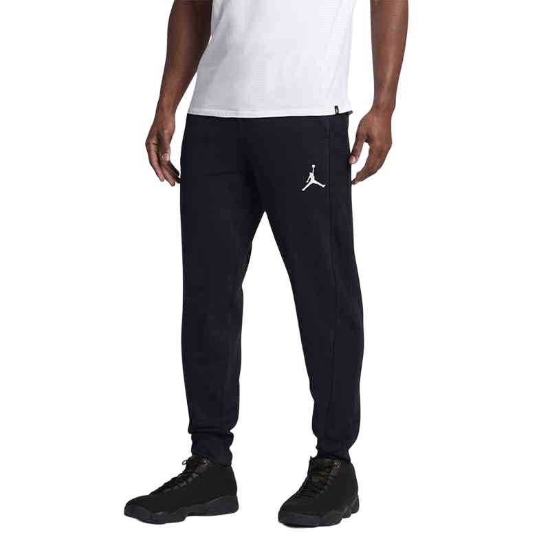Nike Knitted Sweatpants Men's Black Moderate Straight Fit Pants 934561-010