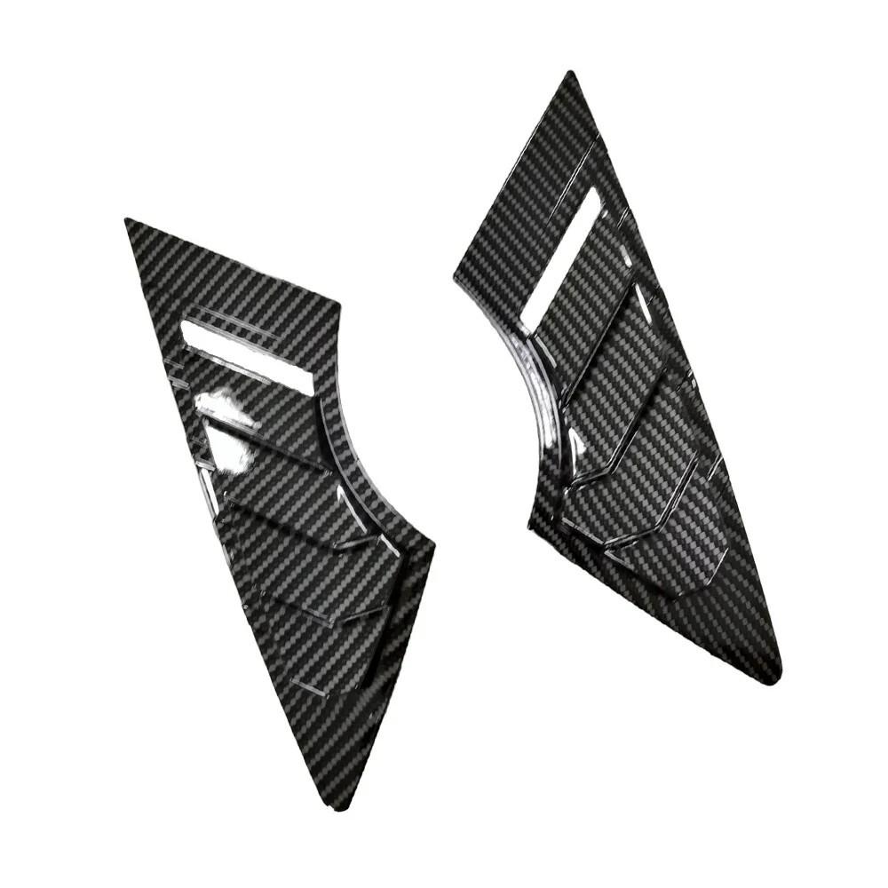 For KIA K3 Forte Cerato 2013-2018 Carbon Fiber Front Window Louver Shutter Cover