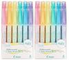 X2 Pilot FriXion Light Soft Color Highlighter Set of 6 Pens, (SFL-60SL-6CS)