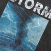 Streetwear Storm Graphic Unisex T-Shirt Cotton Washed Black Tshirt Unisex Tops Tees Summer Short Sleeves T Shirt
