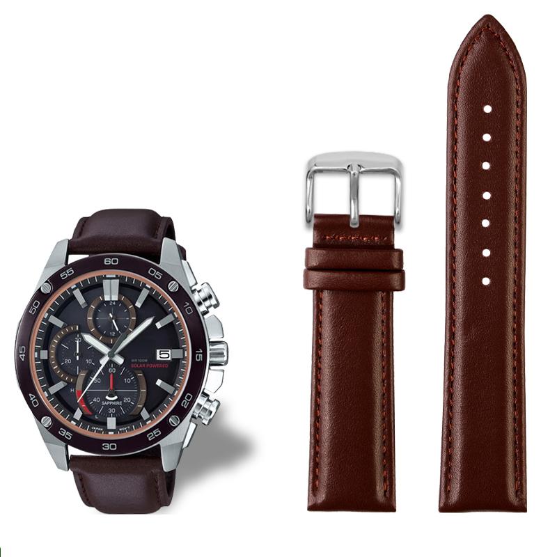 

Genuine Leather Watchband for Casio Green Water Ghost Swordfish EFV-600CL MDV-106 MDV-107 EFR-539L Watch Accessories 20mm 22mm 22mm