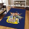 1pc Toy Story Pattern Area Rug Soft Flannel Floor Mat for Living Room, Bedroom, Sofa Coffee Table Floor Mat, Machine Washable