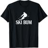 Ski Bum - Vintage Stil - T-Shirt