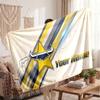 North Queensland Cowboys Flannel Blanket, Custom Name Text Personalized Soft Throw Blanket Home Decor Gift