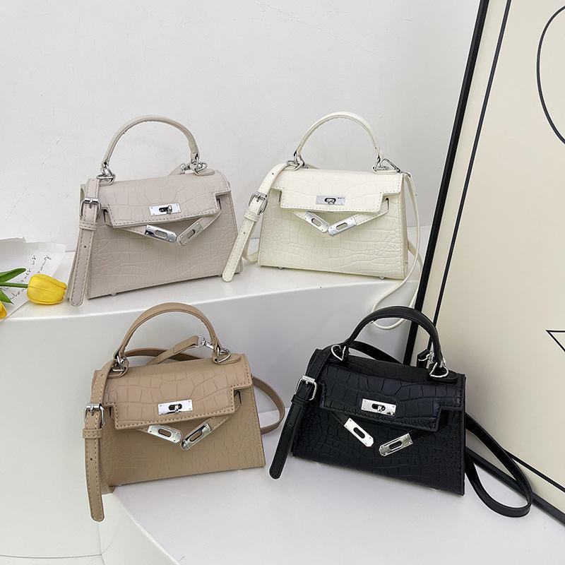 New fashion classic stone pattern small Kaibaoli portable shoulder oblique span trendy women's bag