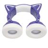 Cat Ear Bluetooth Headset Stereo Cute High Sensitivity Built In Mic Adjustable LED Kids Headset
