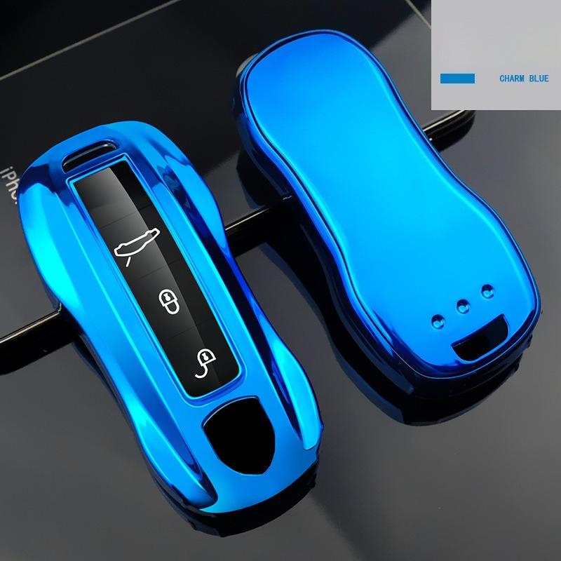 For Porsche Car Key Case Macan Cayenne Key Case 718 Palame Full Bag Car Key Case