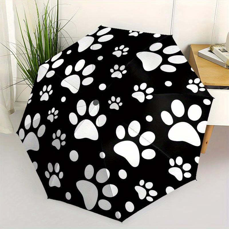 

Paw Print Stencil for Painting, DIY Craft Template, Reusable Mylar Template, Wall Decor Stencils, Animal Footprint Pattern Umbrella, Cute Umbrella wit