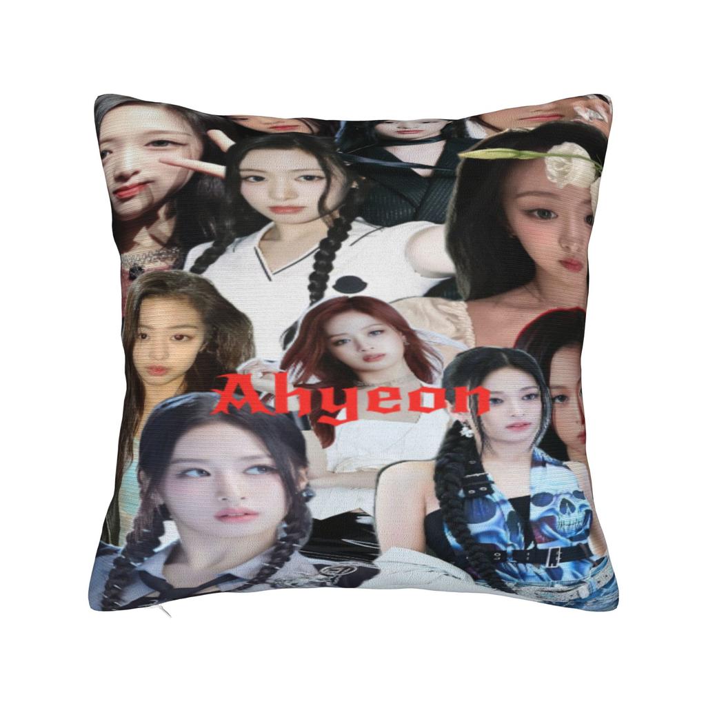 Měkký a Sladký Domov AHYEON babymonsters kpop Dekorace Povlaky na Polštáře Merch Povlak na Polštář Zip Více Velikostí