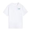 Fashionable Versatile Comfortable Breathable Short Sleeve T-Shirt Unisex Tops White AHSW873-2